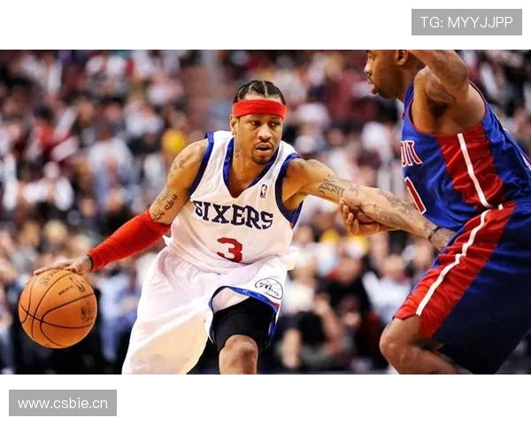 艾弗森无球跑动撕裂防线，主导76人进攻节奏